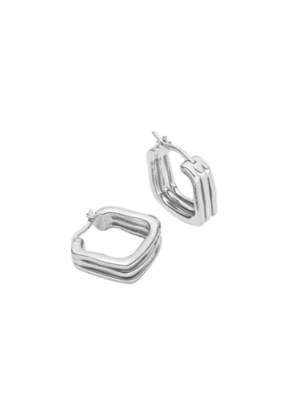 Earrings | Minnie Hoop (Silver)