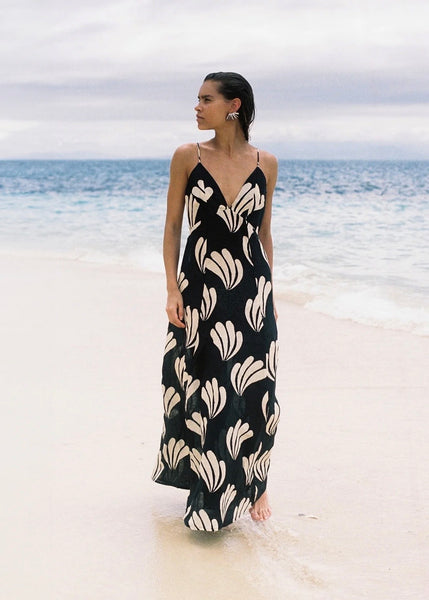 Dress | Palm Linen Dress