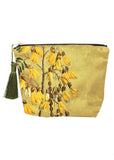 Cosmetic Bag | Vintage Kowhai Velvet