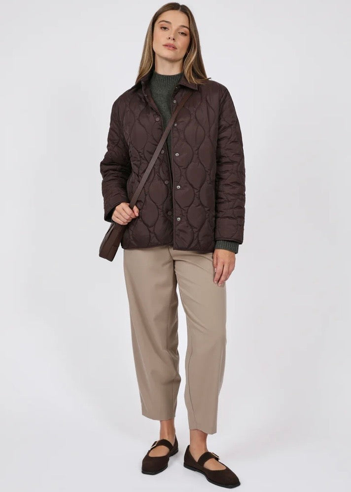 Quilted Jacket | Toronto (Java)
