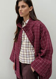 Jacket | Lawson (Port Wine Check)