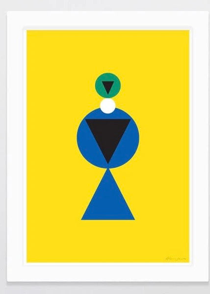 Art Print | Geometric Tui (A4)