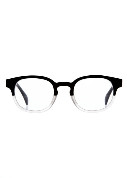 Reading Glasses | 9am (Black/Clear)