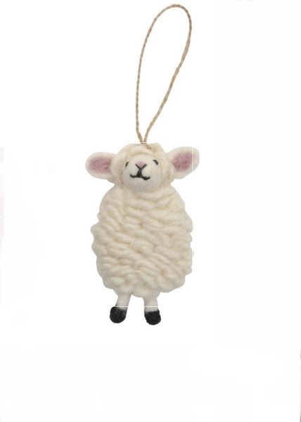 Decoration | Christmas Sheep (White)