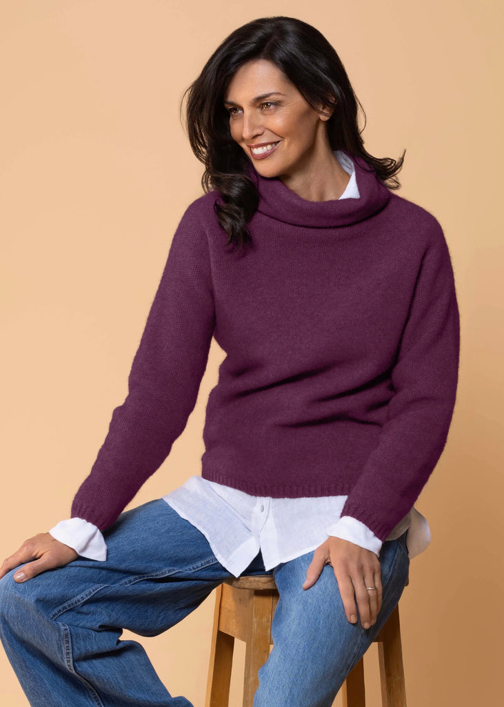 Sweater | Moss Stitch (Twilight)