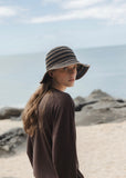 Hat | Travelling (Cocoa/Black Stripes)