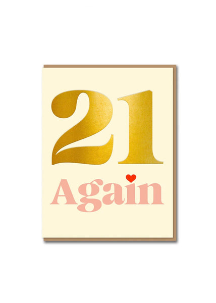 Card  | 21 Again