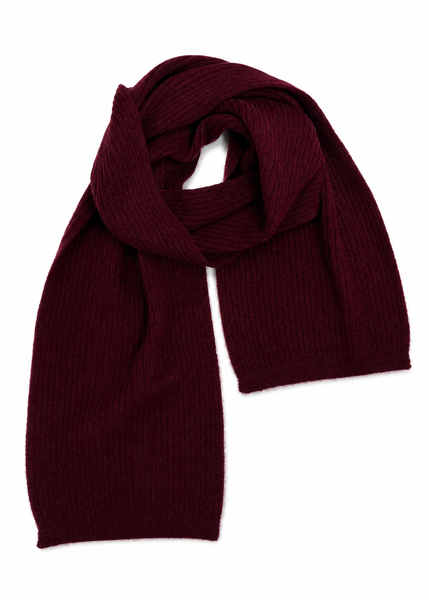 Lothlorian Turn Back scarf in Pinot colour 