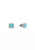 Earring | Mini Claw (Silver/Opal)