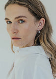Earrings | Pearly Daisy Day Studs (Gold)