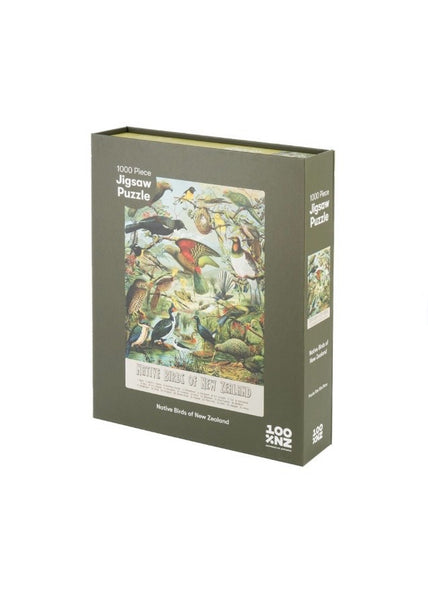 Jigsaw | Vintage Botanical (NZ Native Bird)