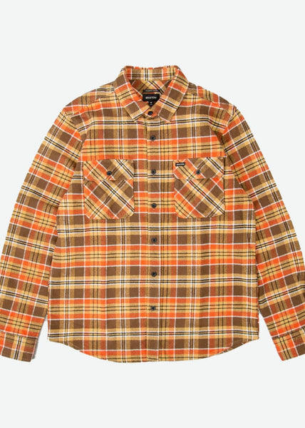 Shirt | Bowery Heavy Weight Flannel (Desert Palm/Antelope/Burnt Red)