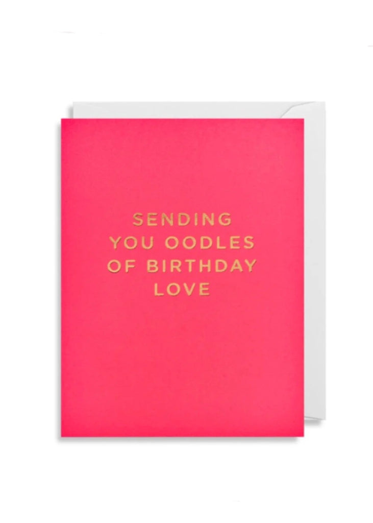 Card | Sending Oodles of Birthday Love