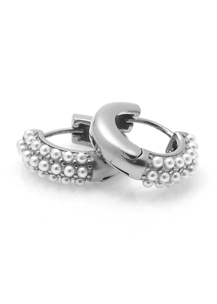 Earrings | Amara Hoop (Silver)