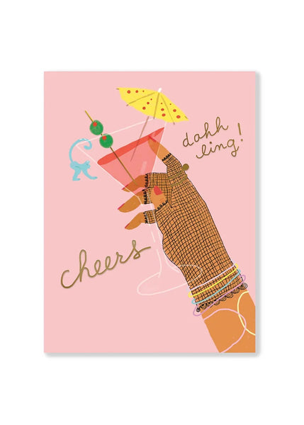 Card | Sip Sip Darling (Carolyn Suzuki)