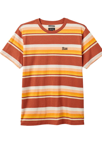 Shirt | Hilt Stith Knit (Terracotta/Apricot/Offwhite)