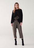 Model wearing Taylor Textured Dominate pant