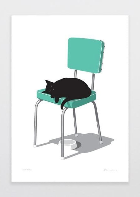 Art Print | Nap Time (A4)