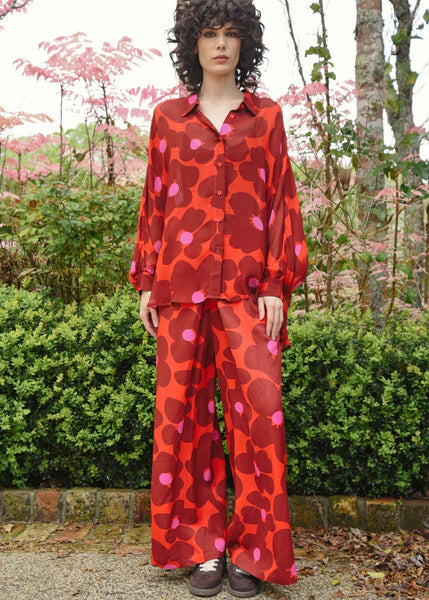 Pant | That’s A Wrap (Pink/Red)