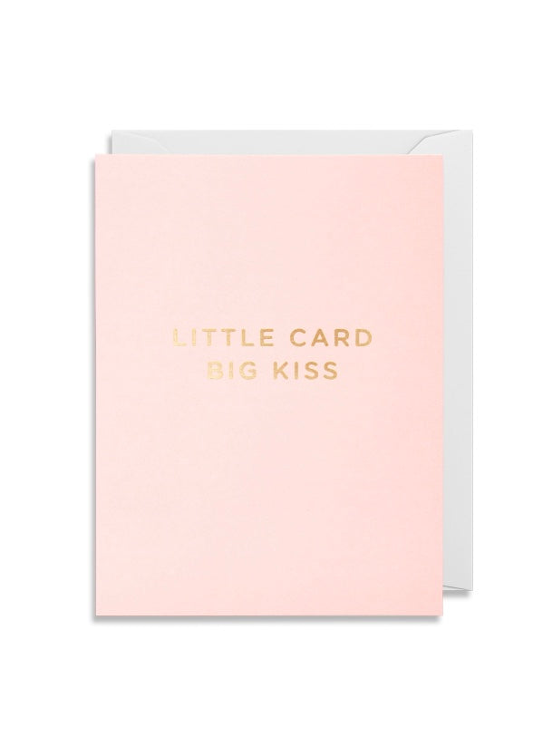 Card | Little Card Big Kiss