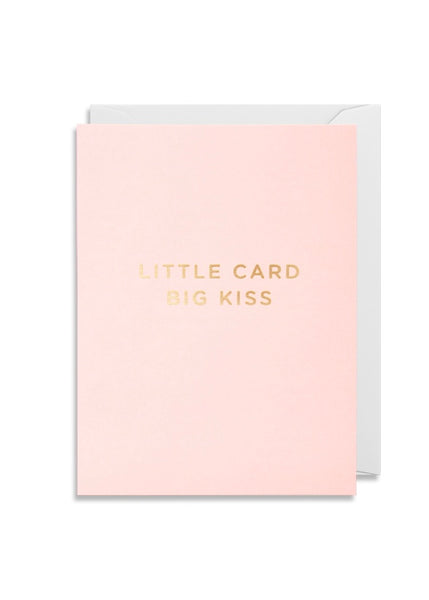 Card | Little Card Big Kiss