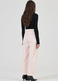 Back view of Rolla’s Gigi Barrel Petal jean
