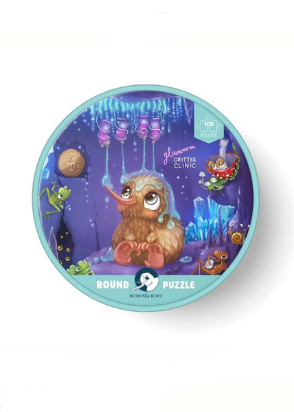 Puzzle  | Glowworm Glitter Critter (100 piece)