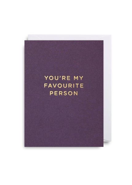 Card | Favourite Person