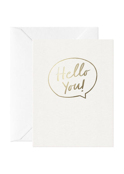 Card | Hello you!