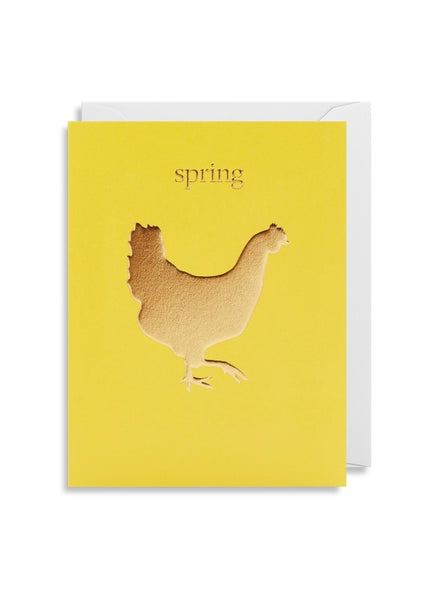 Card | Spring Chicken