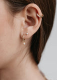 Earring | Mini Pearl Studs (Silver)
