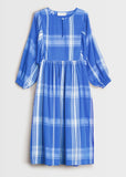 Dress | Polly Maxi (Blue check)