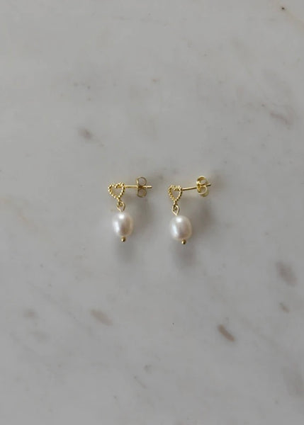 Earring | Pearl Dotty (Gold)