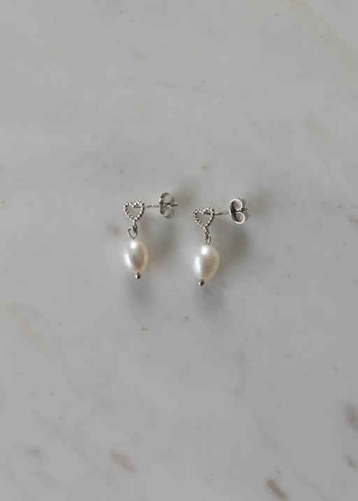 Earring | Pearl Dotty (Silver)