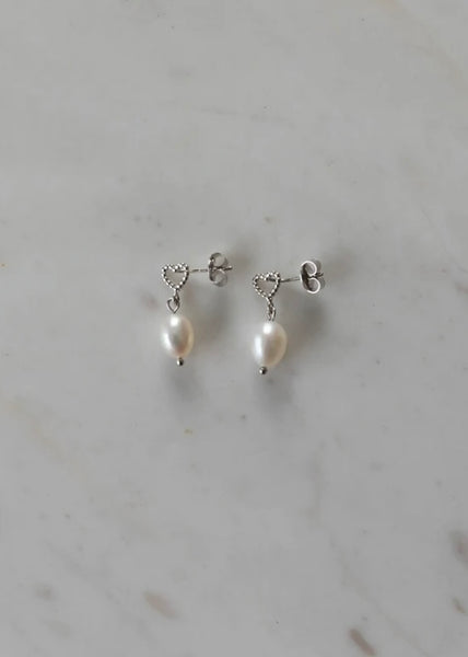 Earring | Pearl Dotty (Silver)