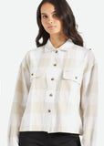 Shirt | Bowery Boyfriend Flannel (Sesame/Off White)