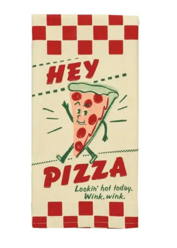 Tea Towel | Hey Pizza