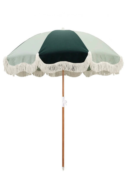 Beach Umbrella | 70'S Panel Green