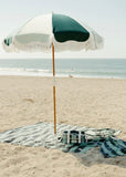 Beach Umbrella | 70'S Panel Green