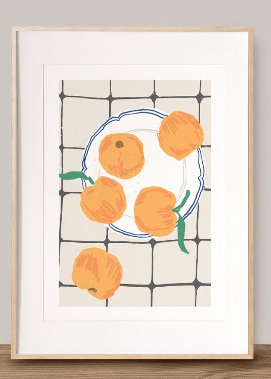 Print | Peachy Plate