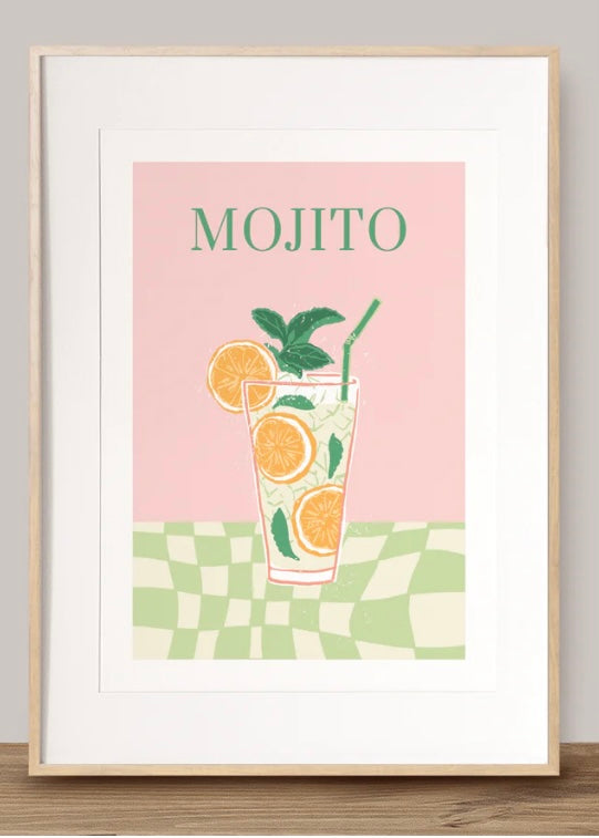 Print | Summer Drinks (Mojito)