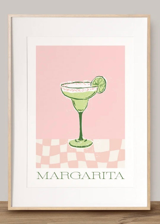 Print | Summer Drinks (Margarita)