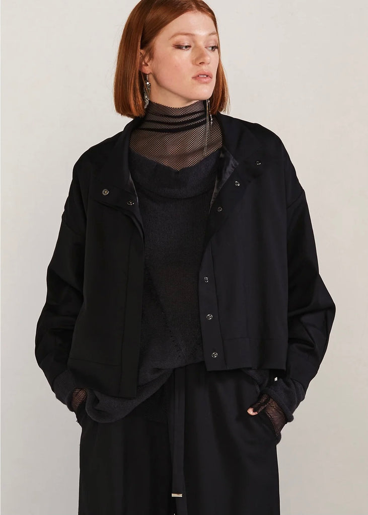 Jacket | Veer (Black Wool)