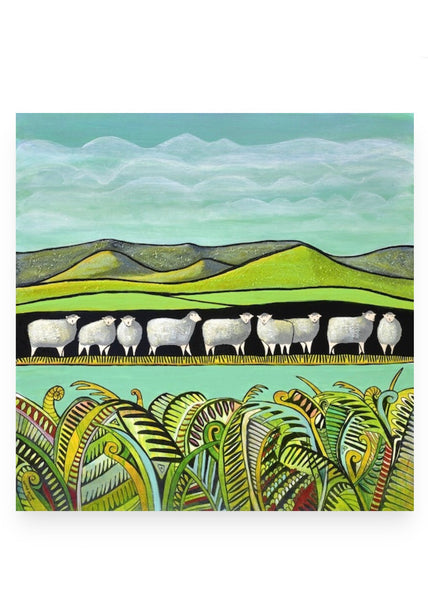 Card | Sheep Watching (Esther Dexter)