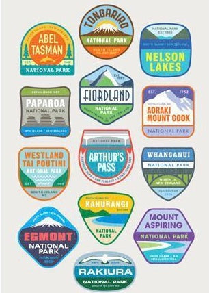 Art Print | National Parks (A4)