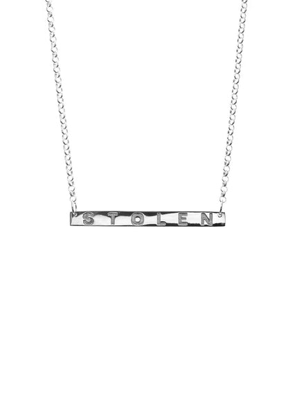 Necklace | Stolen Plank (Sterling Silver)