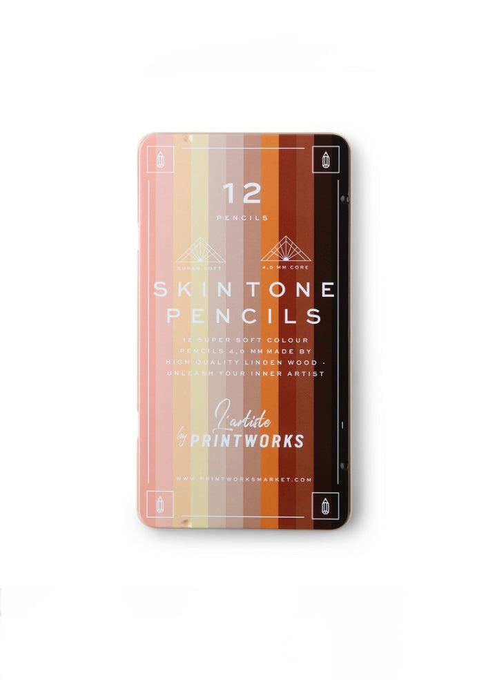 Pencils | Set of 12 (Skin Tone)