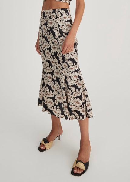 Skirt | Sinead (Sepia Floral)