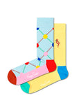Socks | Gift Set Argyle Dot Socks (2 Pack)