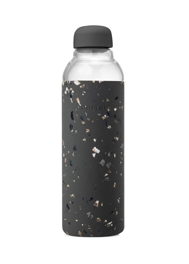 Glass Bottle | Terrazzo (Charcoal)